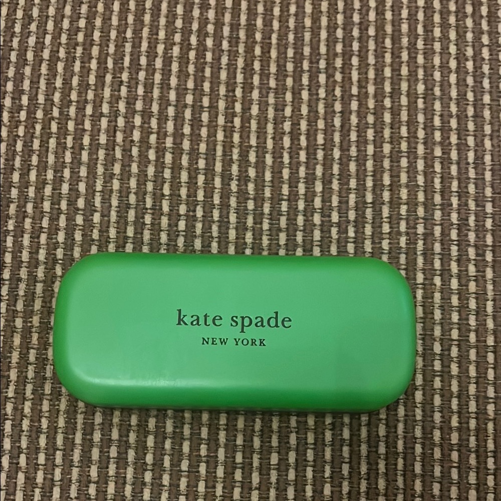 NWOT Kate Spade Green Glasses Case